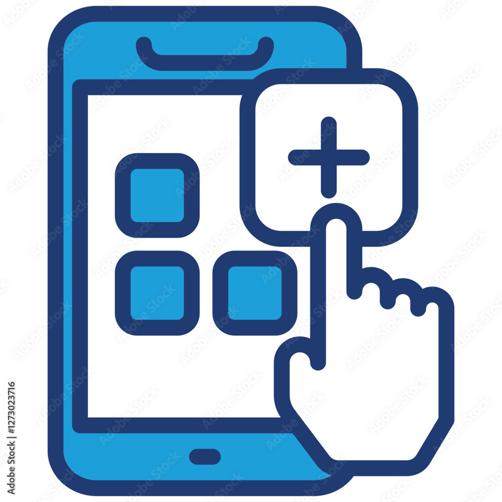 Obraz premium Medical App Icon