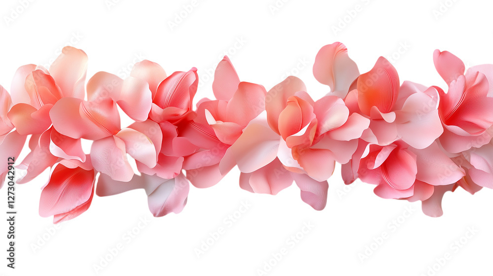 Fototapeta premium Floral Elegance in Full Bloom