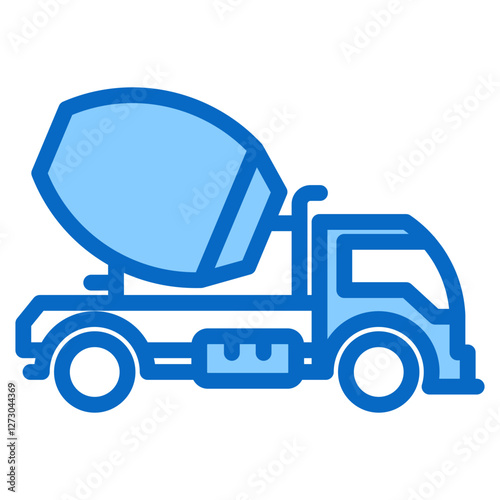 Mixer Truck Icon