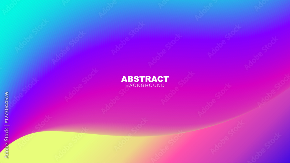 Colorful Abstract Gradient Background with Smooth Wavy Flow, Vibrant Gradient Colors, vector illustration Colorful Abstract Gradient Background with Smooth Wavy Flow, Vibrant Gradient Colors, vector illustration