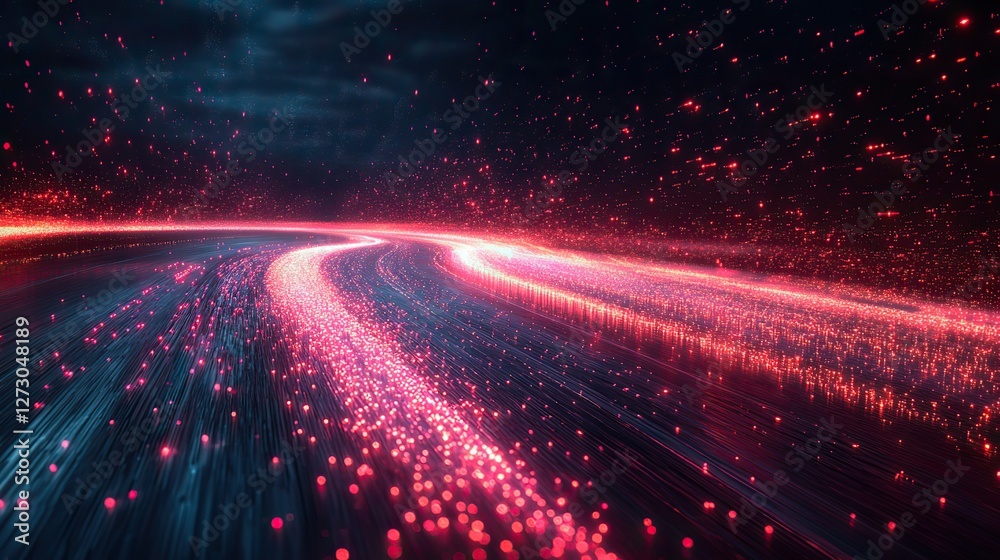 secure iot network abstract visualization of high speed data transfer and encryption in motion secure iot network abstract visualization of high speed data transfer and encryption in motion