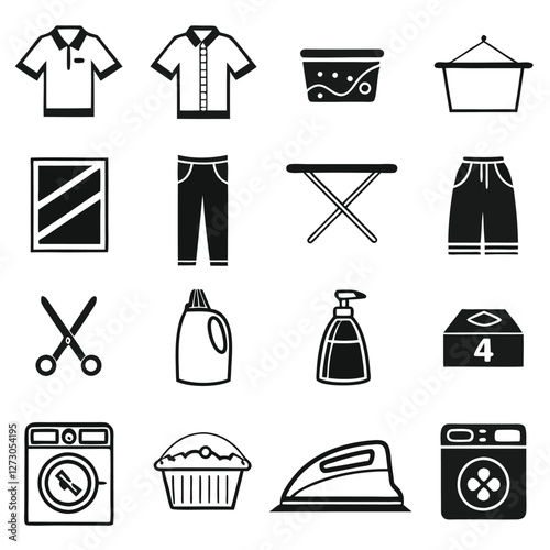 Ironing and Dry Cleaning Symbols