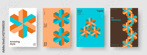Abstract Business Presentation Template. Geometric Brochure Design. Isolated Book Cover Layout. Poster. Report. Banner. Background. Flyer. Notebook. Catalog. Newsletter. Magazine. Advertising