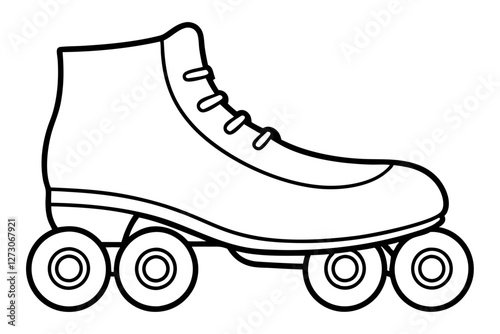 Vector Roller Skate Design