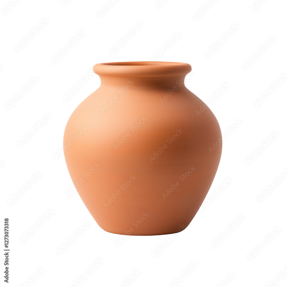 simple terracotta pot with smooth surface and rounded shape, perfect for home decor or gardening. Its earthy tone adds warmth to any space simple terracotta pot with smooth surface and rounded shape, perfect for home decor or gardening. Its earthy tone adds warmth to any space