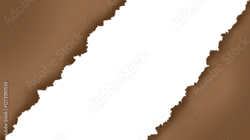brown ripped paper background best for revealing concept
