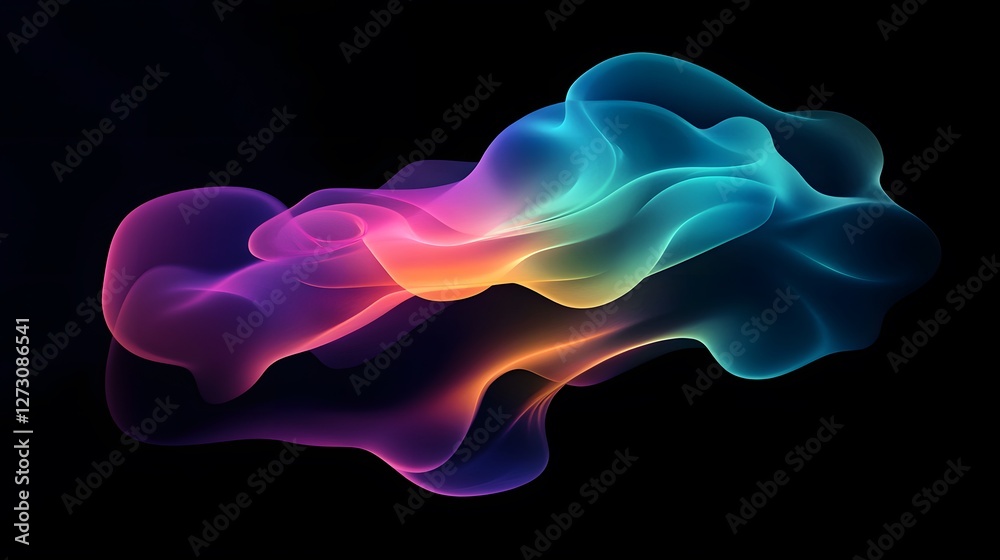 Abstract liquid background set. Gradient mesh. Effect dark blend. Blurred fluid colorful blend Abstract liquid background set. Gradient mesh. Effect dark blend. Blurred fluid colorful blend