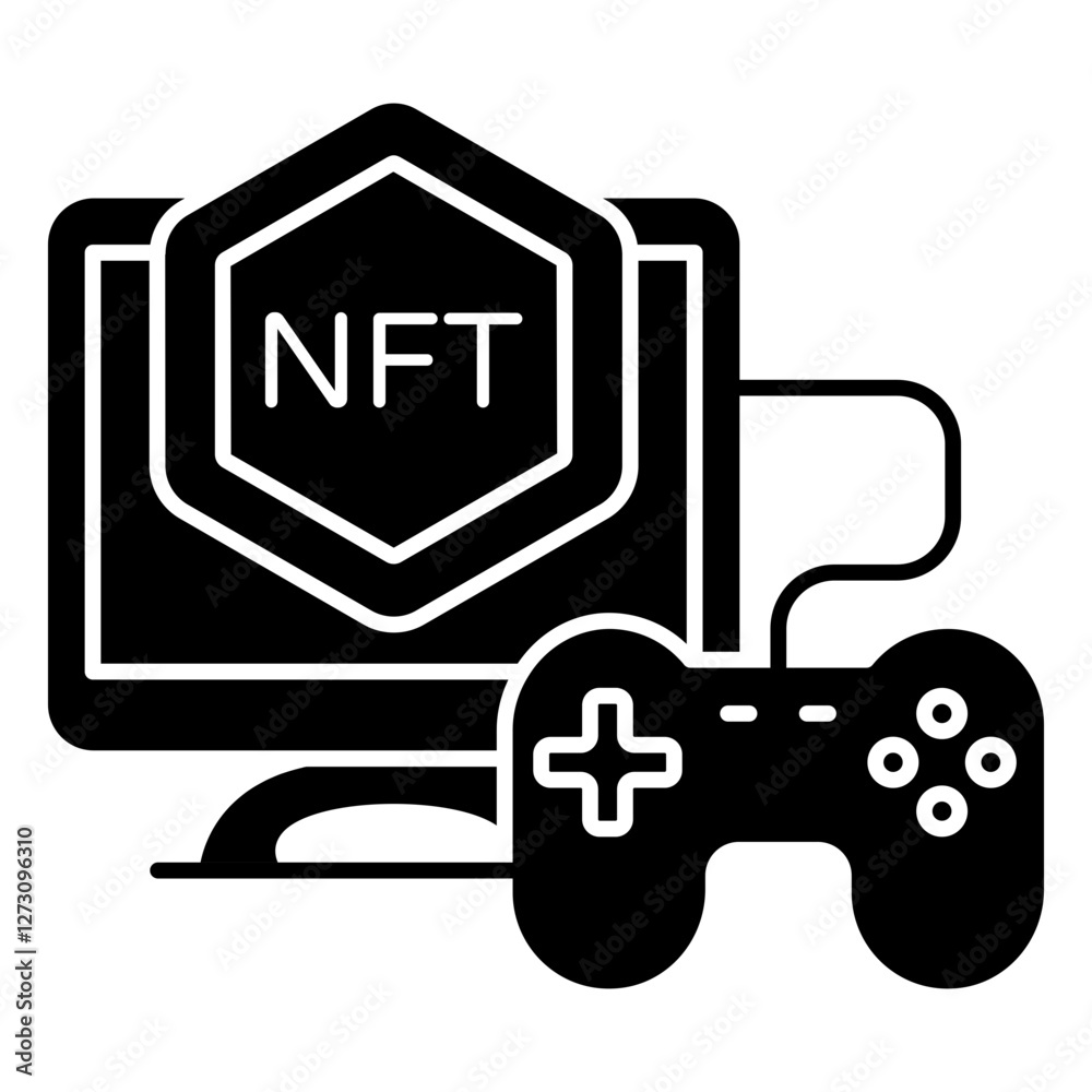 Premium download icon of nft game Premium download icon of nft game