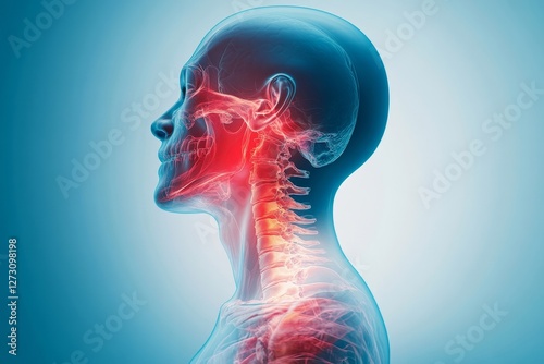 Injury And Car Accident. Whiplash, 