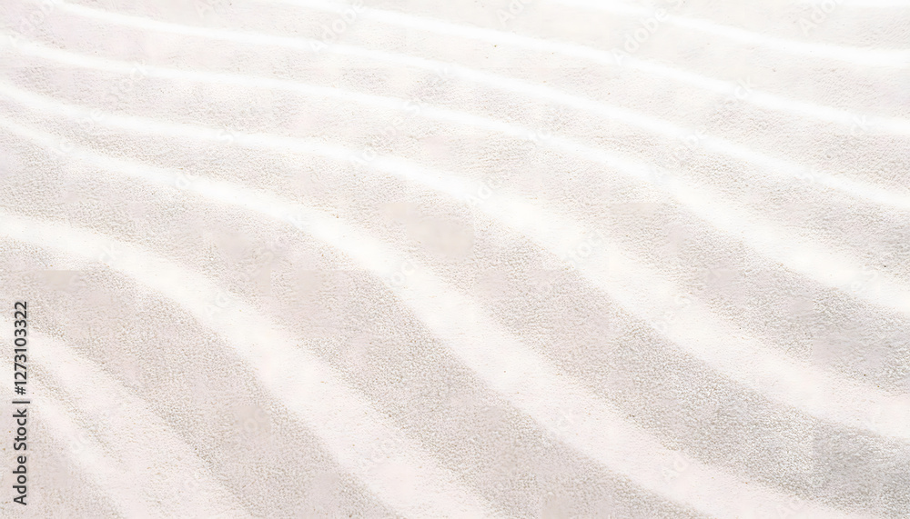 白い砂の紋様 白い砂の紋様