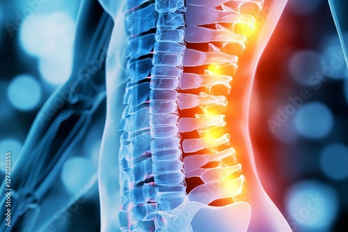 Car Accident Injury. Back Pain, 