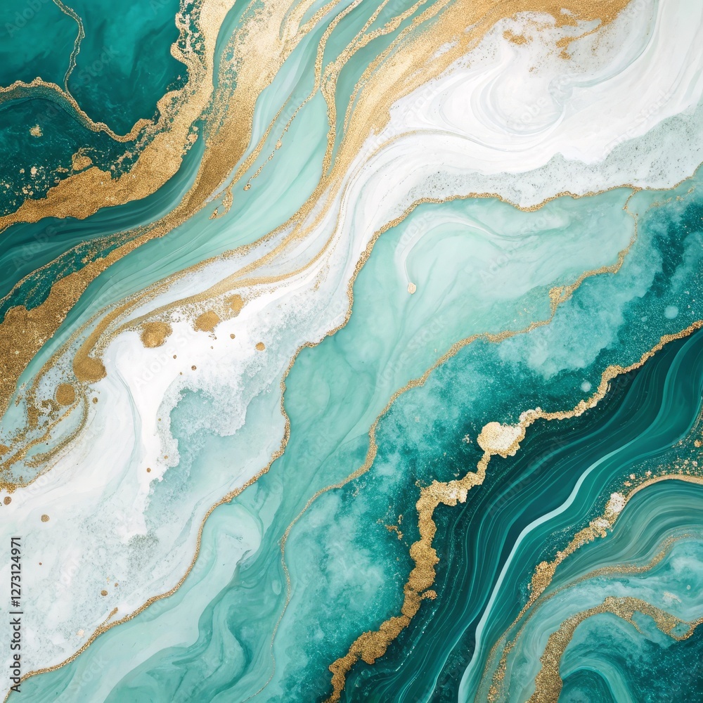 Abstract Teal and Gold Fluid Art Swirling Marble Texture, Gold Accents, Luxury Design Fluid art, abstract art, marble texture Abstract Teal and Gold Fluid Art Swirling Marble Texture, Gold Accents, Luxury Design Fluid art, abstract art, marble texture