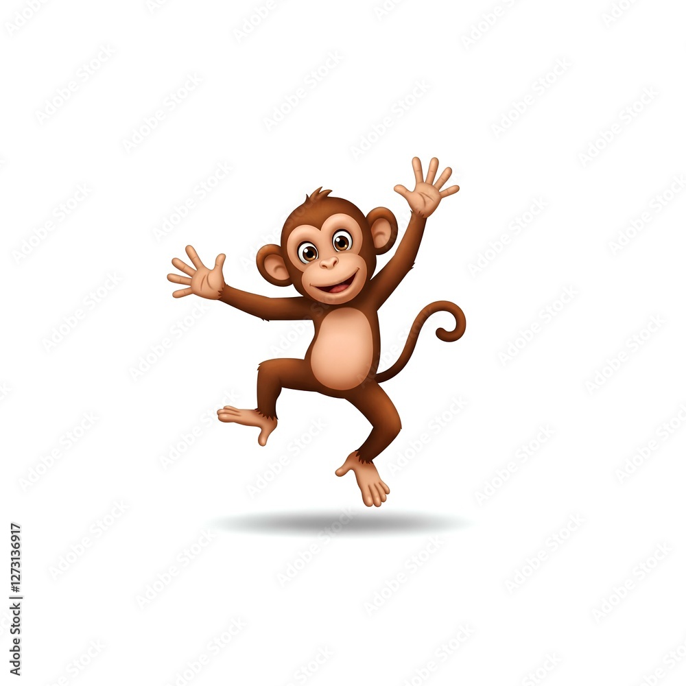 Obraz premium Happy Monkey
