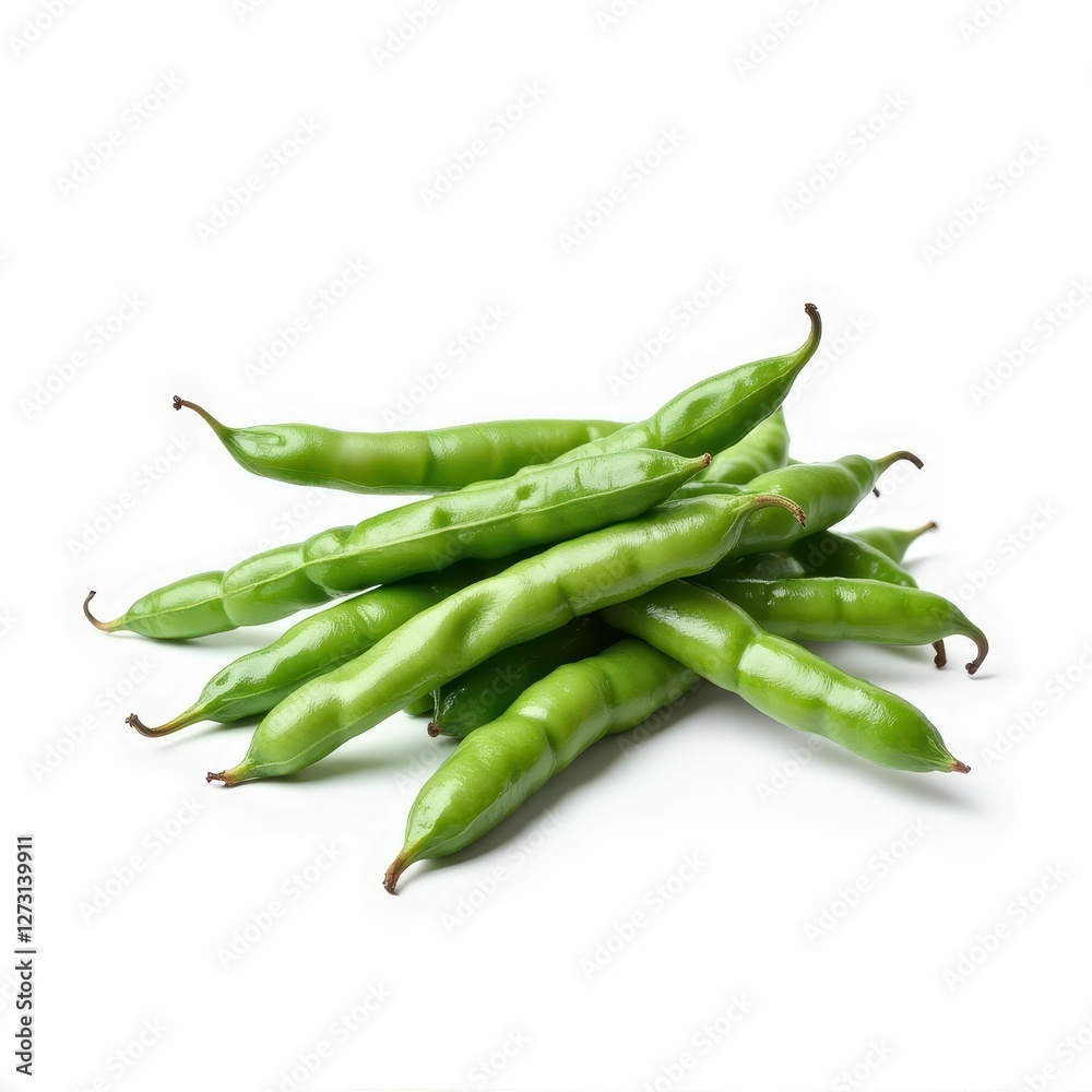 Pile of Fresh Green Beans Studio Shot Food Photography Vegetarian Cuisine Healthy Eating Concept Pile of Fresh Green Beans Studio Shot Food Photography Vegetarian Cuisine Healthy Eating Concept