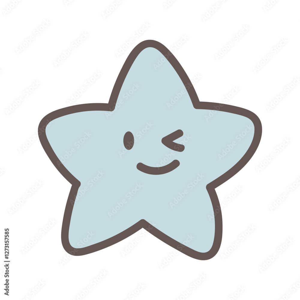 ウインクしている星 ウインクしている星