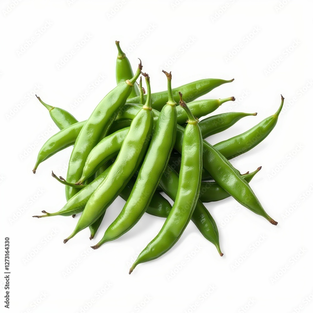 Fresh Green Bean Pods Still Life of Healthy Food Ingredients for Cooking Culinary Creations Fresh Green Bean Pods Still Life of Healthy Food Ingredients for Cooking Culinary Creations