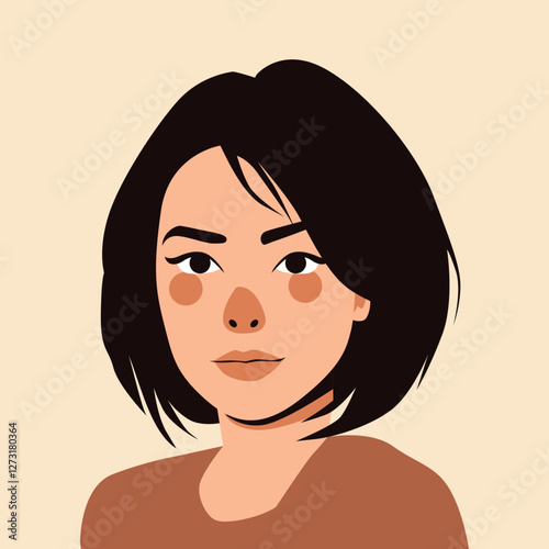 Vector women character illustration people girl