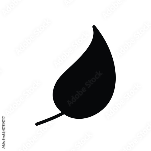 Eco Leaf vector icon