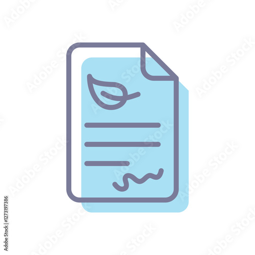 Eco Agreement vector icon
