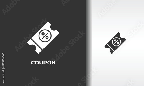 Coupon Vector, Icon Or Logo Sign Isolated Symbol Illustration