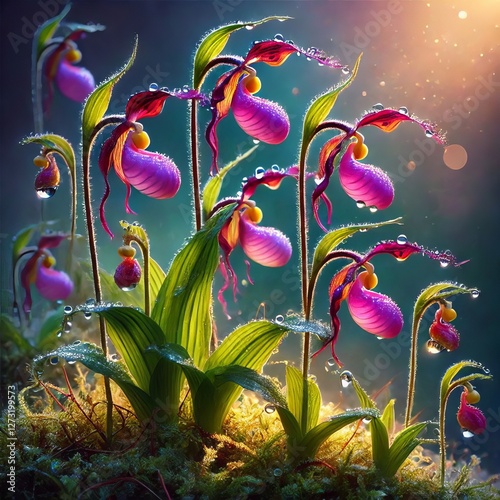 Fairy Slipper Orchid Calypso bulbosa