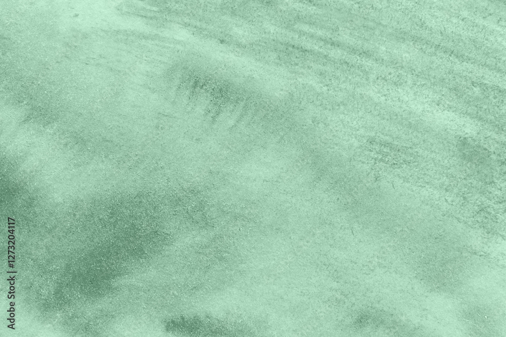 Naklejka premium Abstract green background in watercolor style