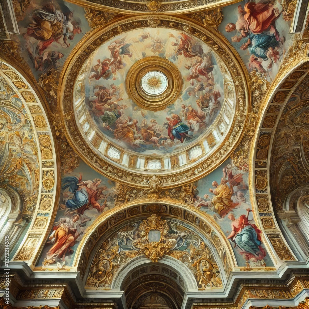 Obraz premium Known for dramatic use of light opulent decorations grandeur and
