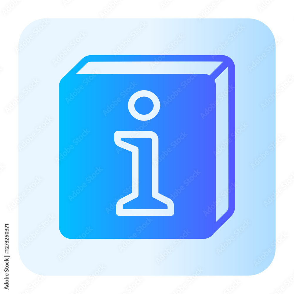 Information gradient icon Information gradient icon