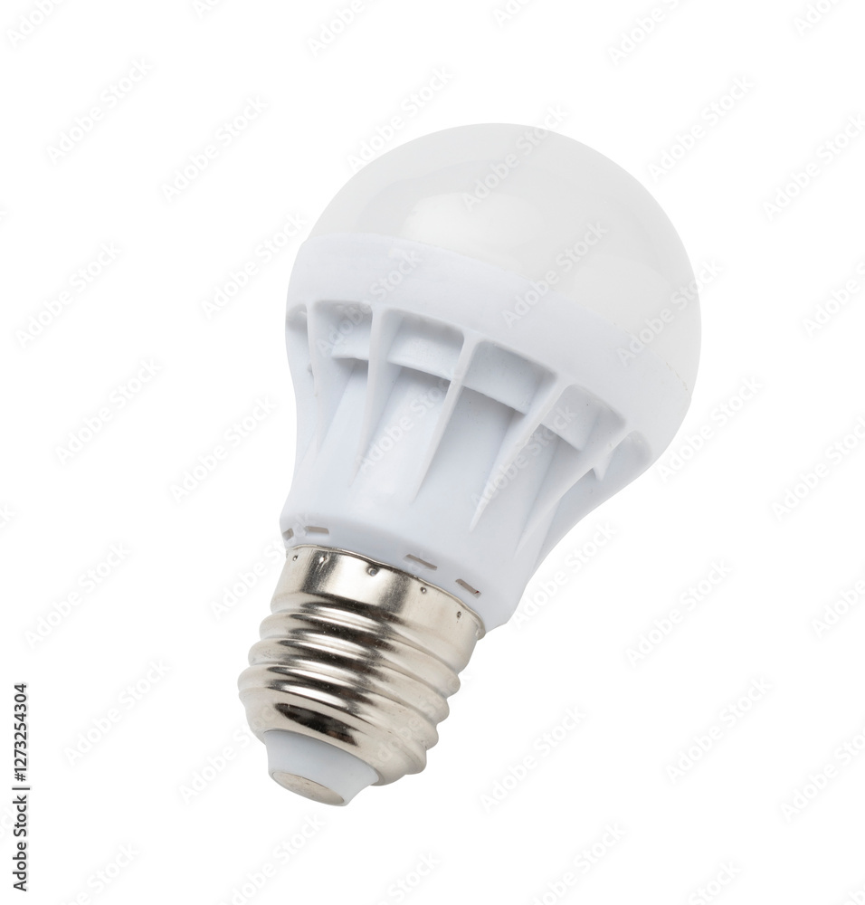 Energy saving lamp isolated on transparent background Energy saving lamp isolated on transparent background
