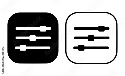 Dual Color Settings Icon for User Interfaces