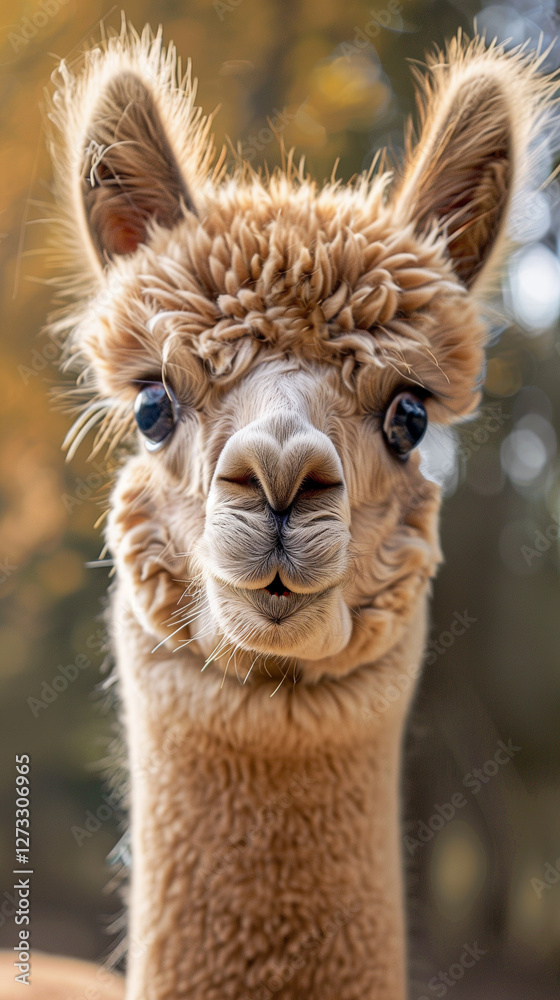 Obraz premium close up of a llama