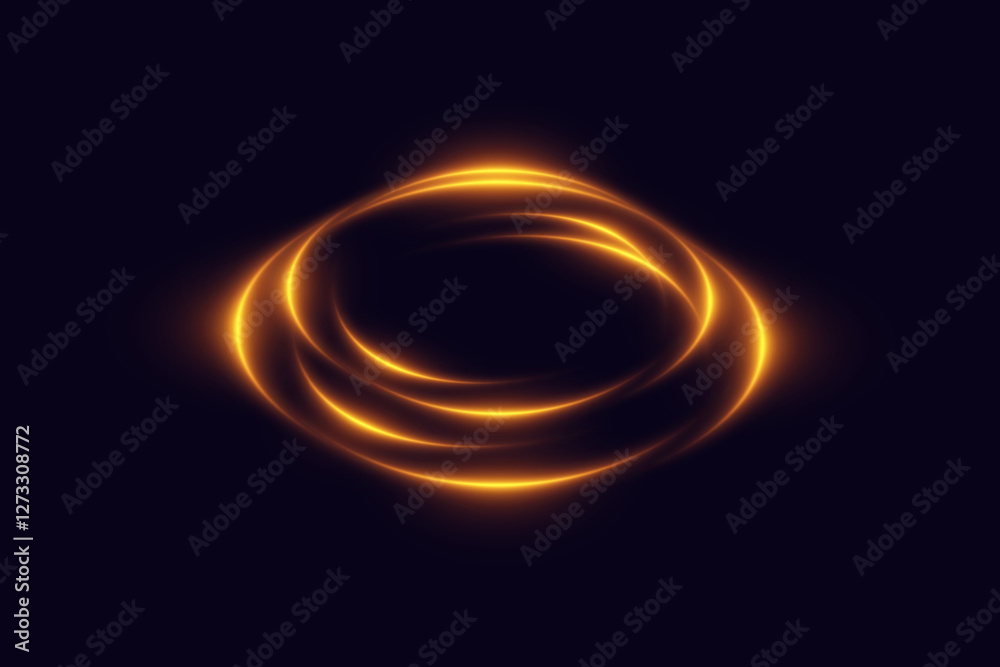 Glowing spiral neon light. Particles of sparks of a circle, and dyno speed. Glowing spiral neon light. Particles of sparks of a circle, and dyno speed.