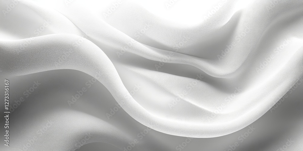 Obraz premium Abstract White Background with a Grainy Texture, Generative AI