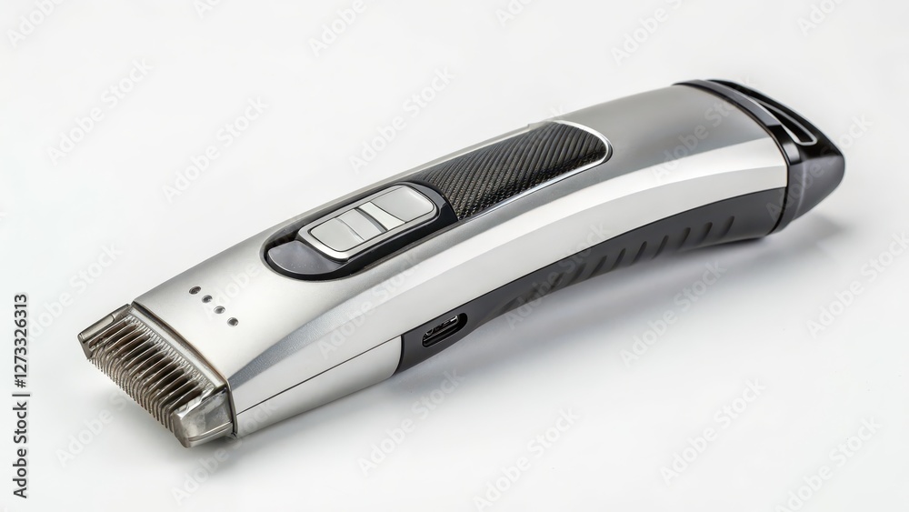 Electric Hair Clipper on White Background Electric Hair Clipper on White Background