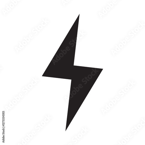 lightning icon design illustration vector template