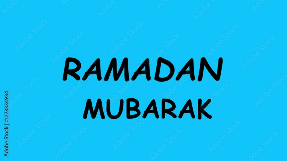 Ramadan Mubarak text animation video with background 4k. Ramadan Mubarak text animation video with background 4k.