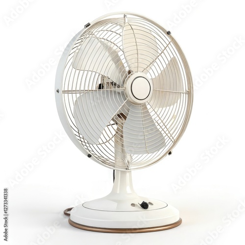 cooling fan isolated on white background