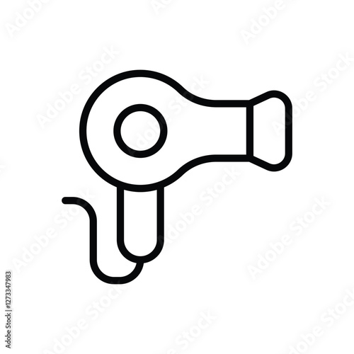 Hair Dryer vector icon