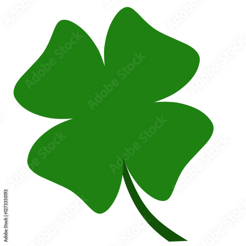 four leaf clover isolated