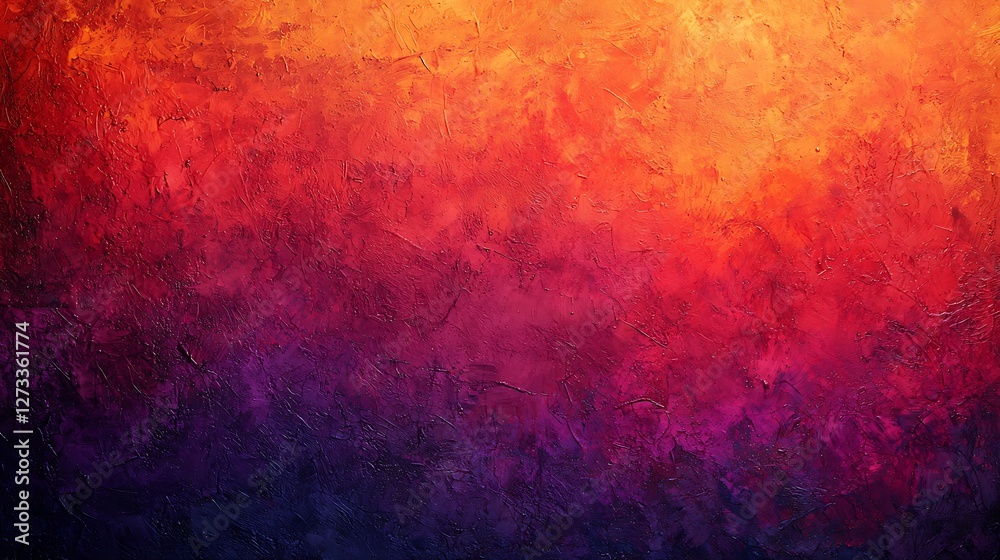 A vibrant gradient artwork featuring fiery orange, deep purple, and red hues, creating a striking and dynamic visual impact. A vibrant gradient artwork featuring fiery orange, deep purple, and red hues, creating a striking and dynamic visual impact.