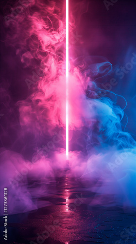 magic fountain in the sky