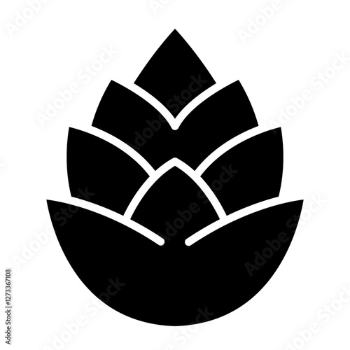 Pinecone glyph icon