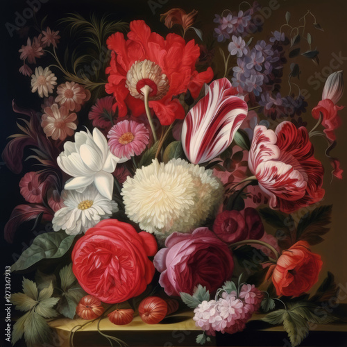 Flower Illustration Graphic Design Assets