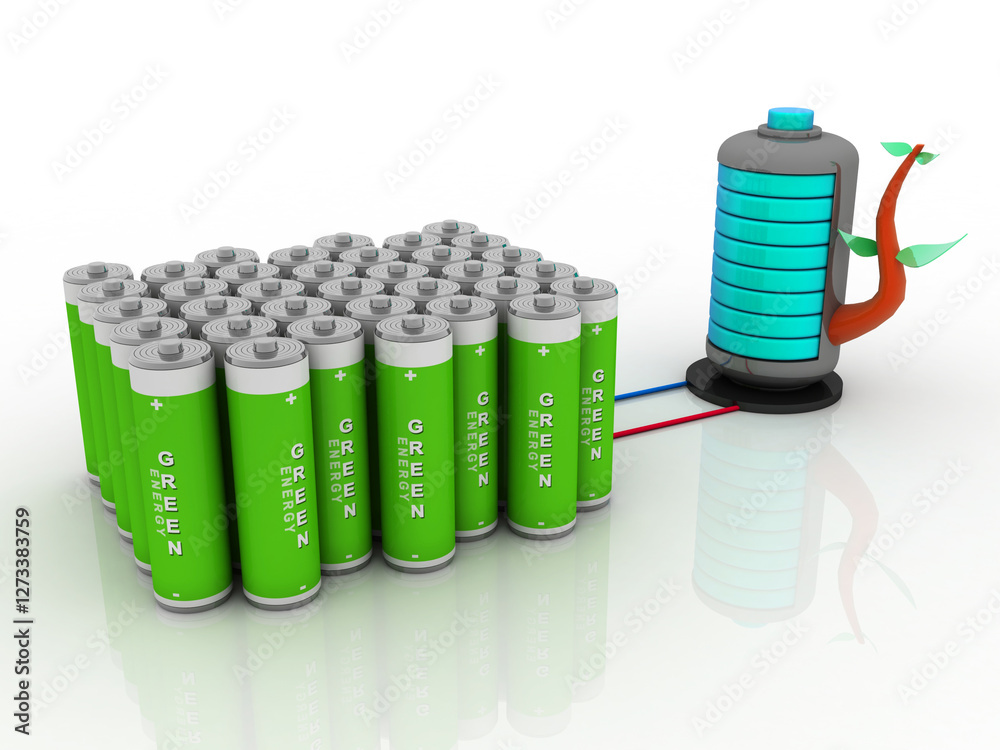 3d rendering green energy battery Protected lock
3d rendering green energy battery Protected lock