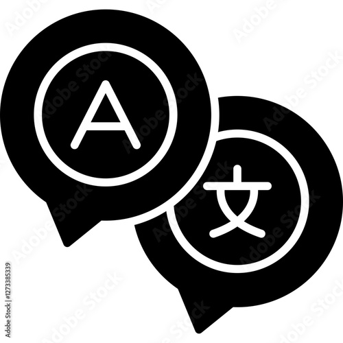 Language Icon Vector Element