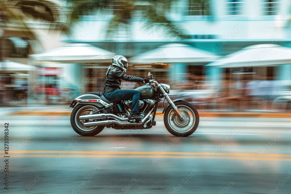 dynamic action shot of a motorcyclist speeding through the streets, captured in motion with a blurred background, showcasing the thrill and freedom of riding dynamic action shot of a motorcyclist speeding through the streets, captured in motion with a blurred background, showcasing the thrill and freedom of riding