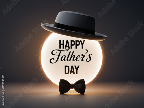 3D rendered image with a bright white circular moon-like area at the center, featuring 