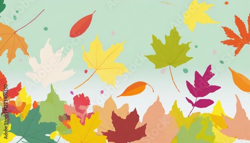 The Colors of Autumn: A Visual Symphony of Leaves Falling Through Nature's Seasonal Palette