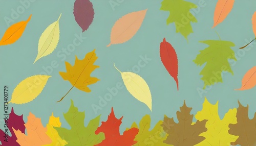 The Colors of Autumn: A Visual Symphony of Leaves Falling Through Nature's Seasonal Palette