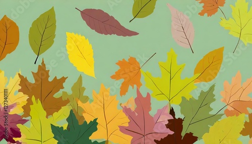 The Colors of Autumn: A Visual Symphony of Leaves Falling Through Nature's Seasonal Palette